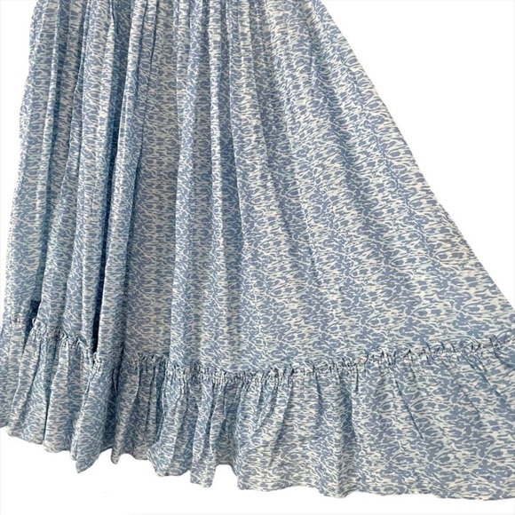 Paloma Blue Faye Gathered Printed Twill Mini Dress - Picture 5 of 8